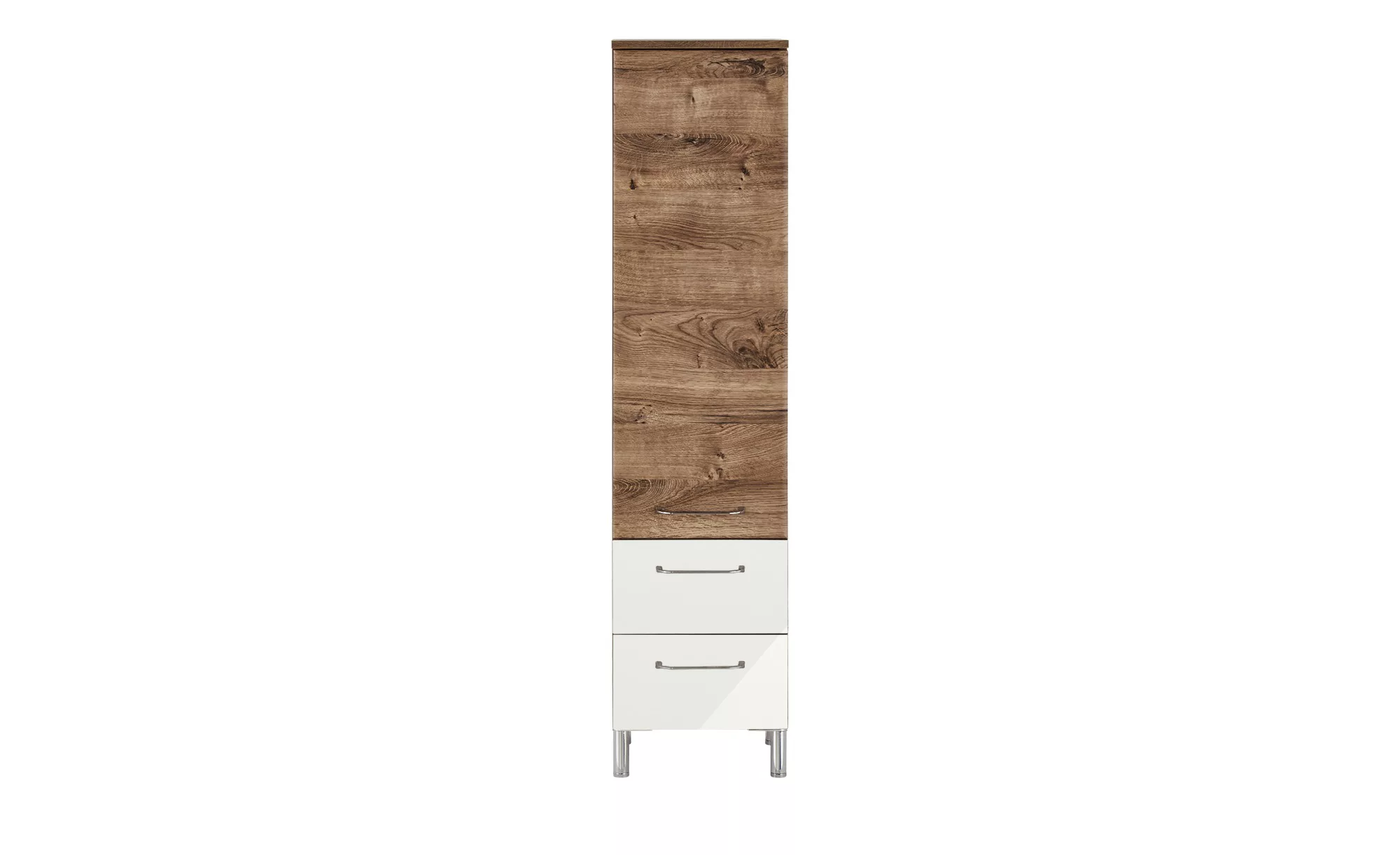 smart Midischrank  Onda ¦ holzfarben ¦ Maße (cm): B: 35 H: 136,1 T: 33 Schr günstig online kaufen