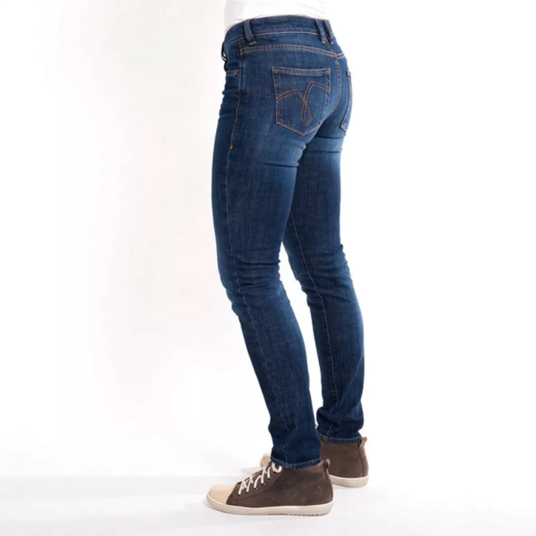 Schmale Jeans Mit Tiefem Bund Und Waschung, Slimmy Waves, Aus Bio-baumwolle günstig online kaufen