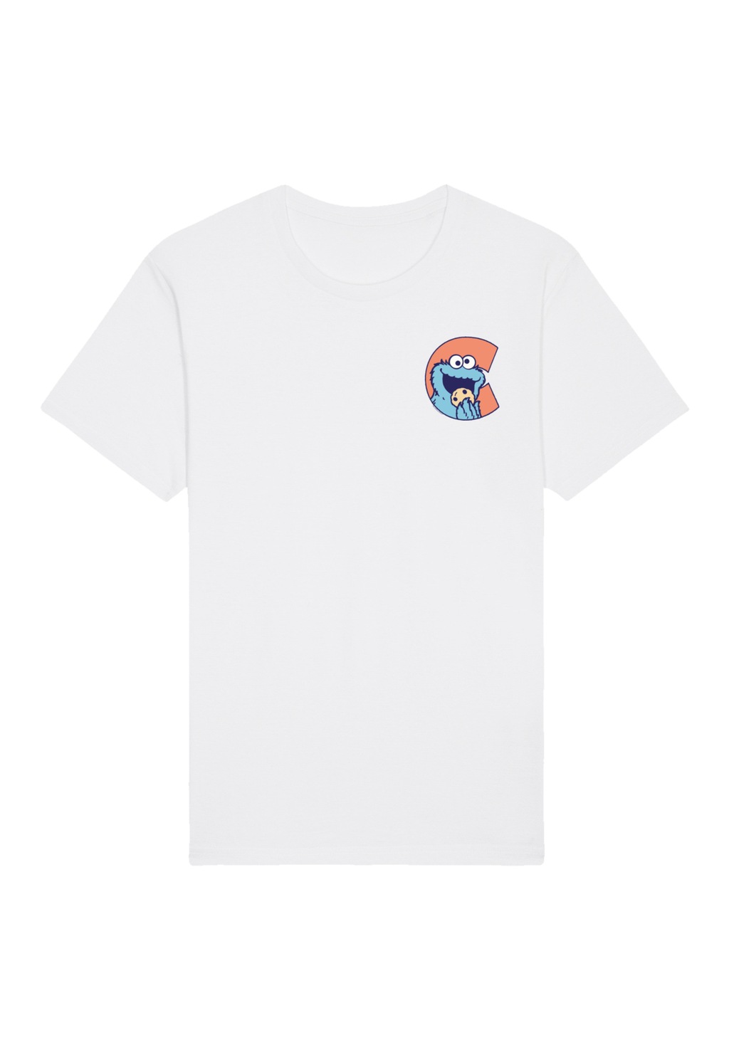 F4NT4STIC T-Shirt "Sesamstraße Cookie Monster "C"", Premium Qualität günstig online kaufen