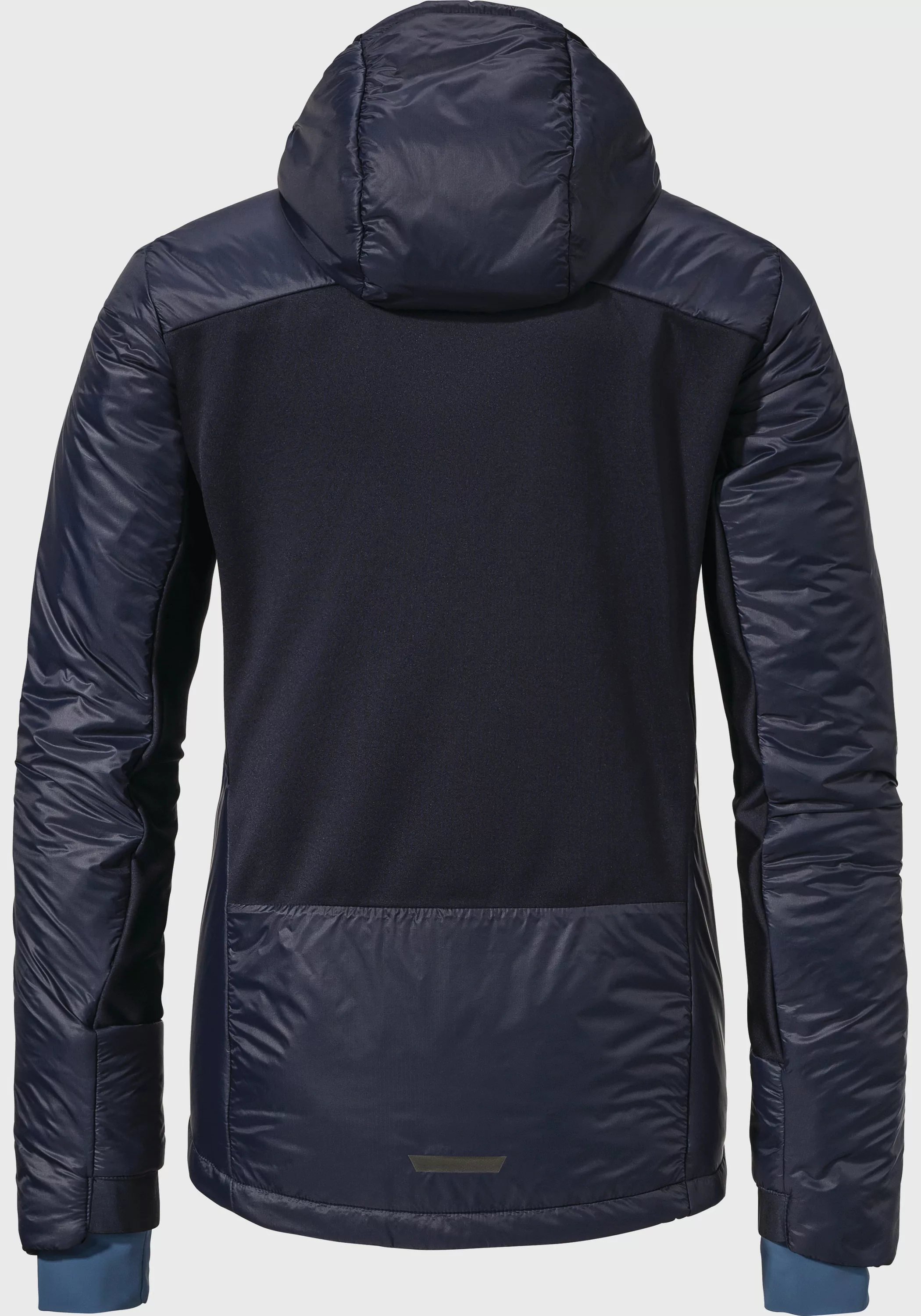 Schöffel Outdoorjacke "Ins Hybrid Black Raven L", mit Kapuze günstig online kaufen