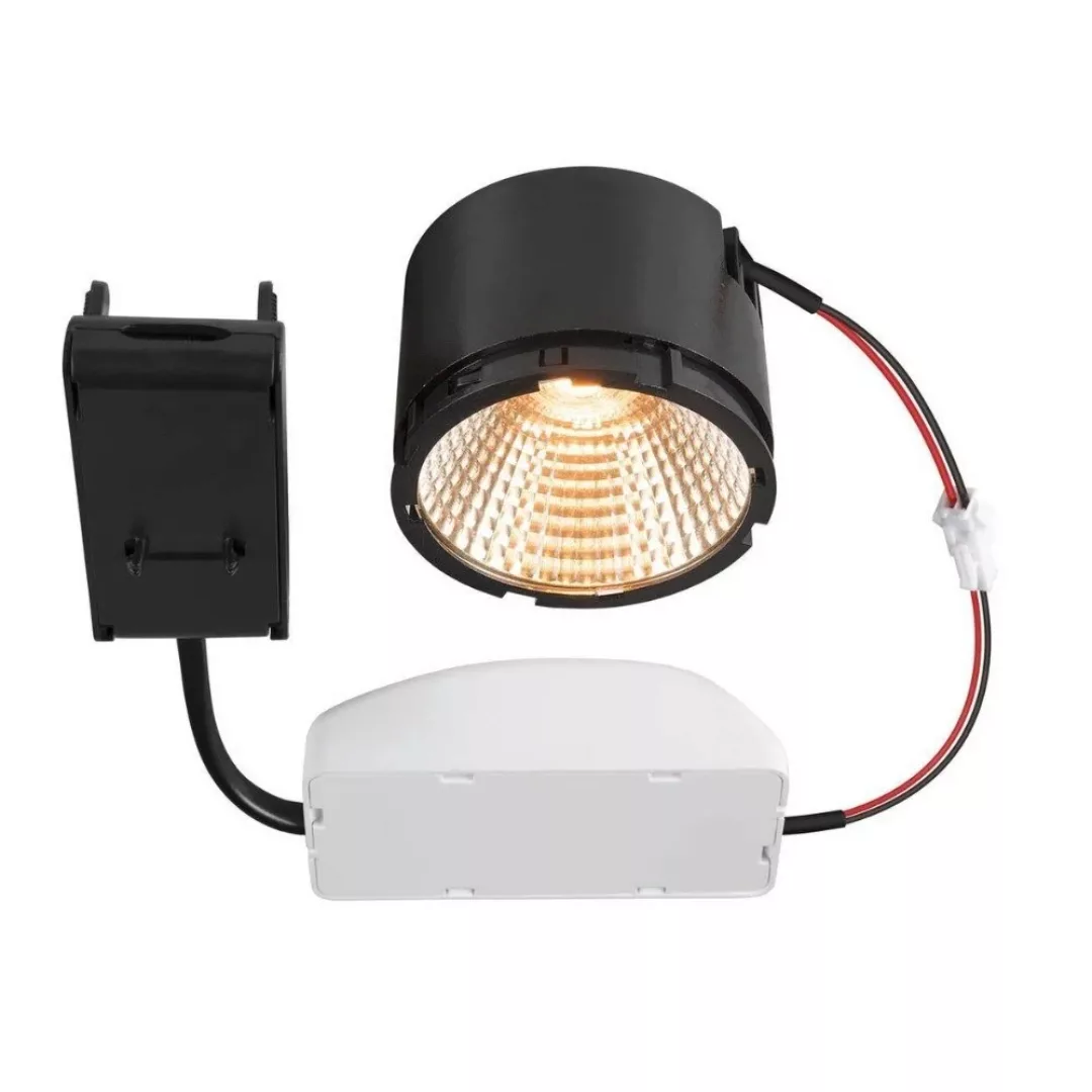 LED Deckeneinbauleuchte New Tria in Schwarz 13,3W 1130lm 2700K 38° günstig online kaufen