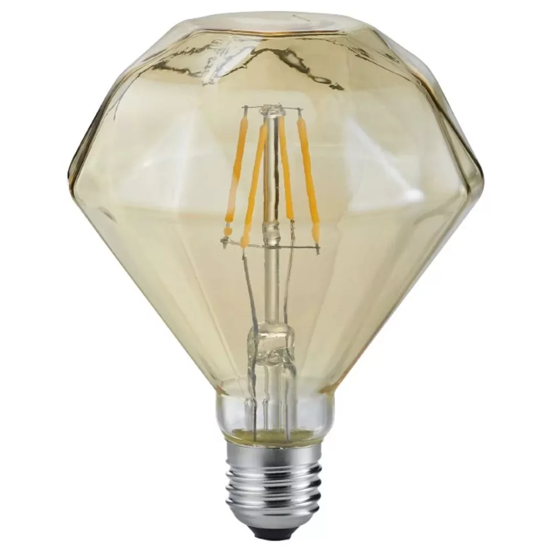 Trio LED-Leuchtmittel E27 Diamant 4 W Warmweiß 320 lm EEK: F 14 x 11 cm (H günstig online kaufen