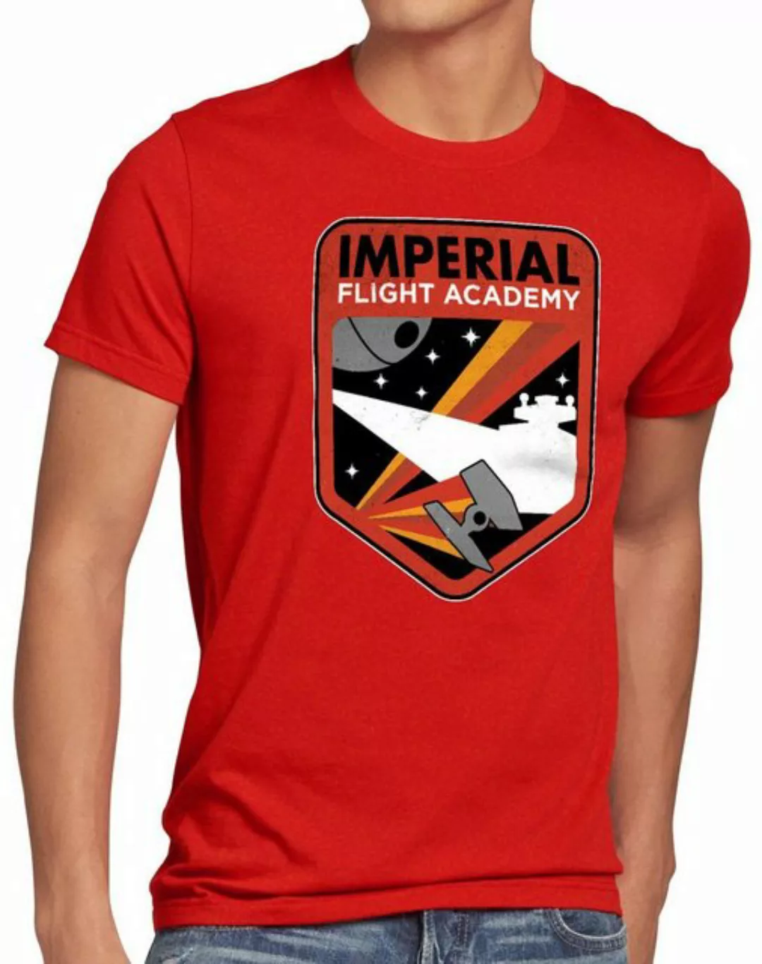 style3 Print-Shirt Herren T-Shirt Imperial Flight sternenzerstörer tie günstig online kaufen