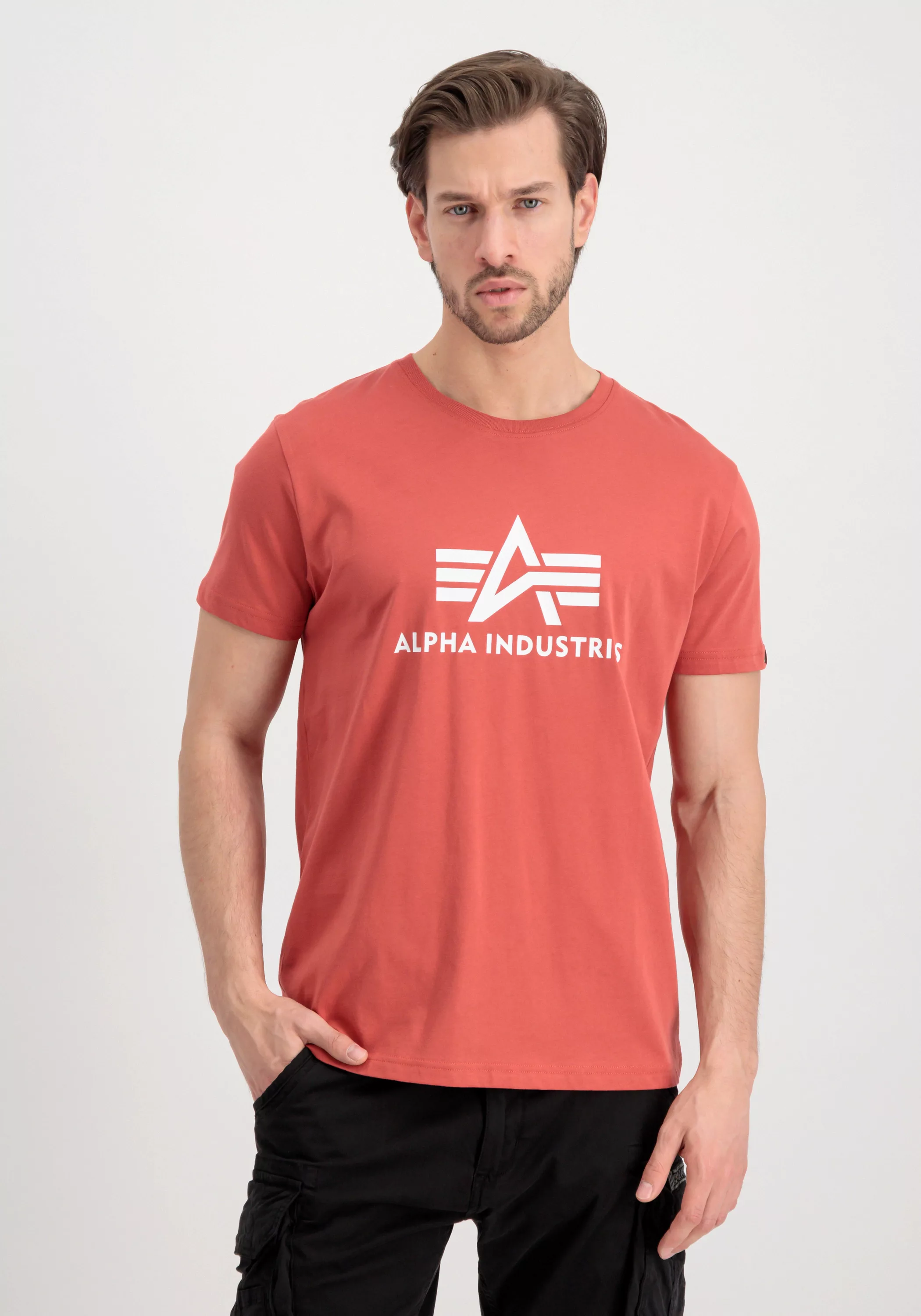 Alpha Industries T-Shirt "Alpha Industries Men - T-Shirts Basic T-Shirt" günstig online kaufen