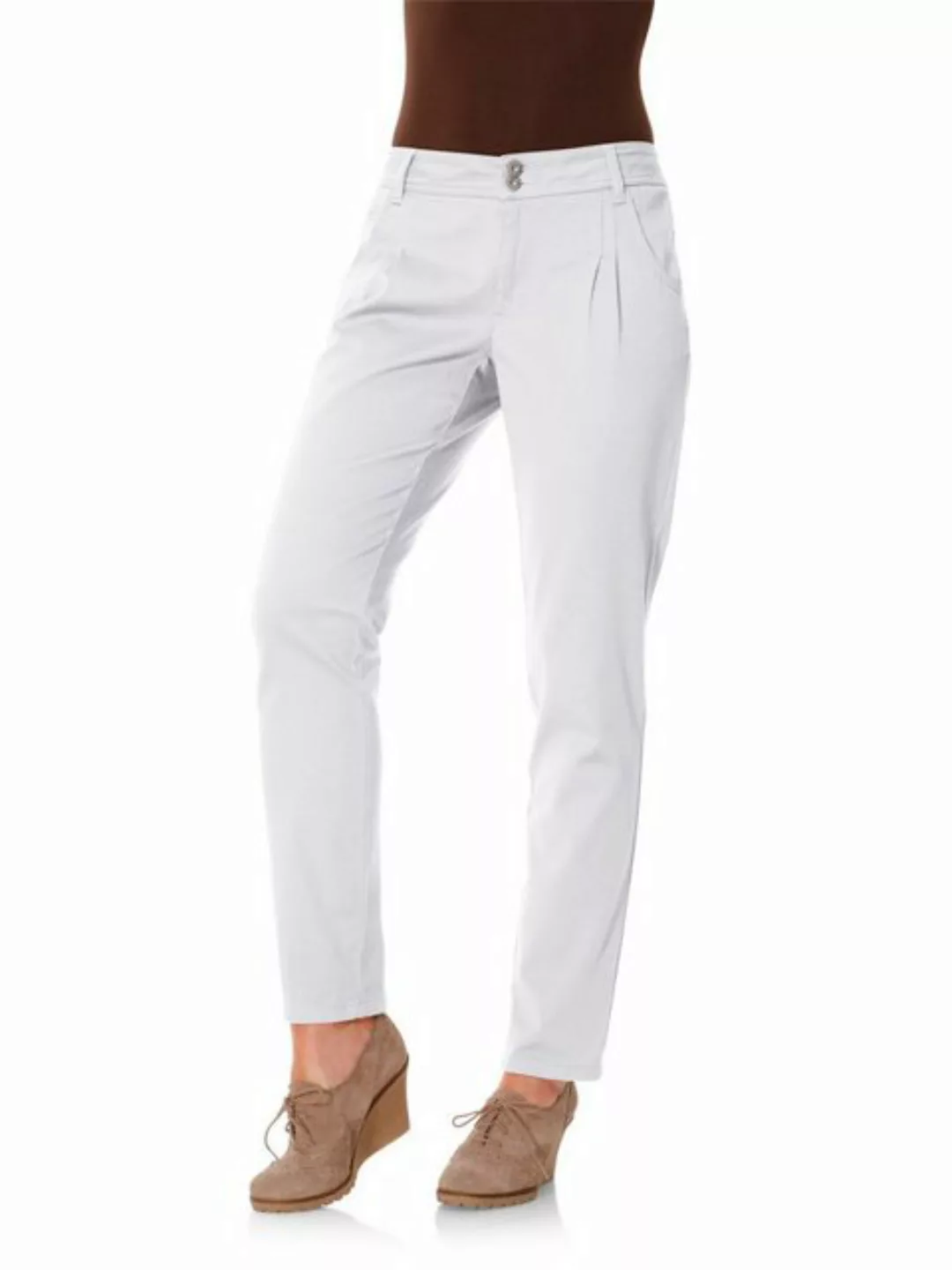 heine Jerseyhose Chino-Hose Innenbeinlänge ca. 73 cm günstig online kaufen