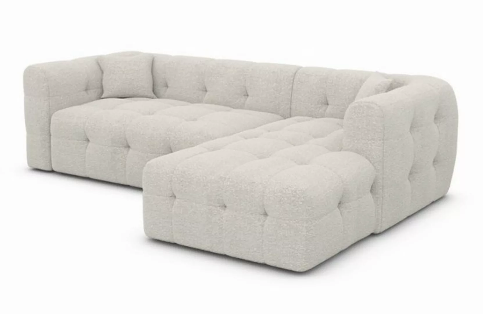 Sofa Dreams Ecksofa Couch Loungesofa Polster Stoff Eck Sofa Sevilla L Form günstig online kaufen