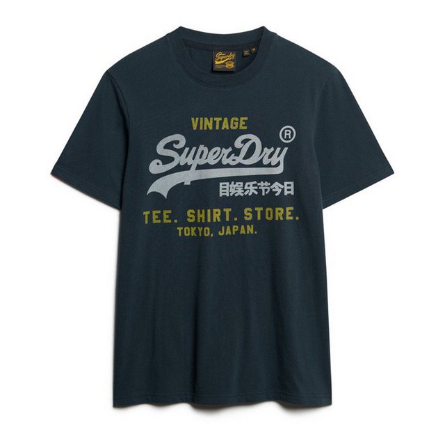 Superdry T-Shirt Herren T-Shirt - VI Heritage Relaxed Tee günstig online kaufen