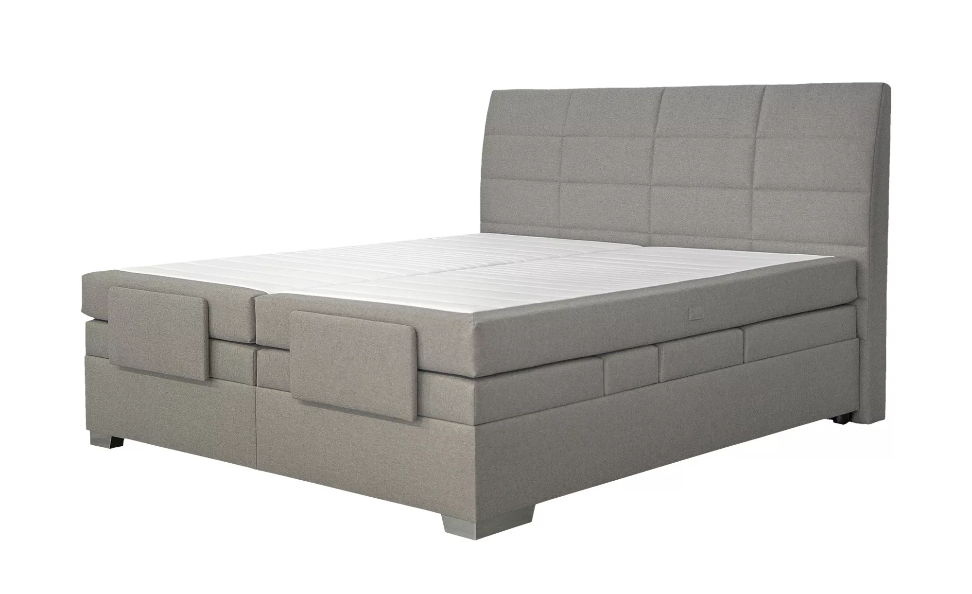 Boxspringbett  Bedfordshire ¦ beige ¦ Maße (cm): B: 187 H: 122 Betten > Box günstig online kaufen