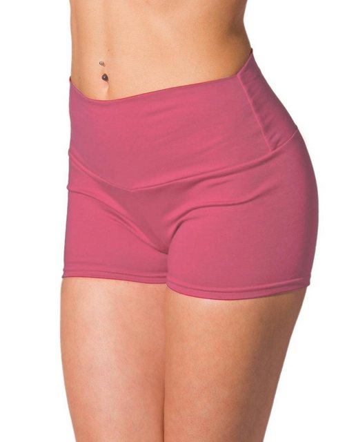 Alkato Yogashorts Alkato Damen Shorts mit Hohem Bund Hotpants Radlerhose Lo günstig online kaufen