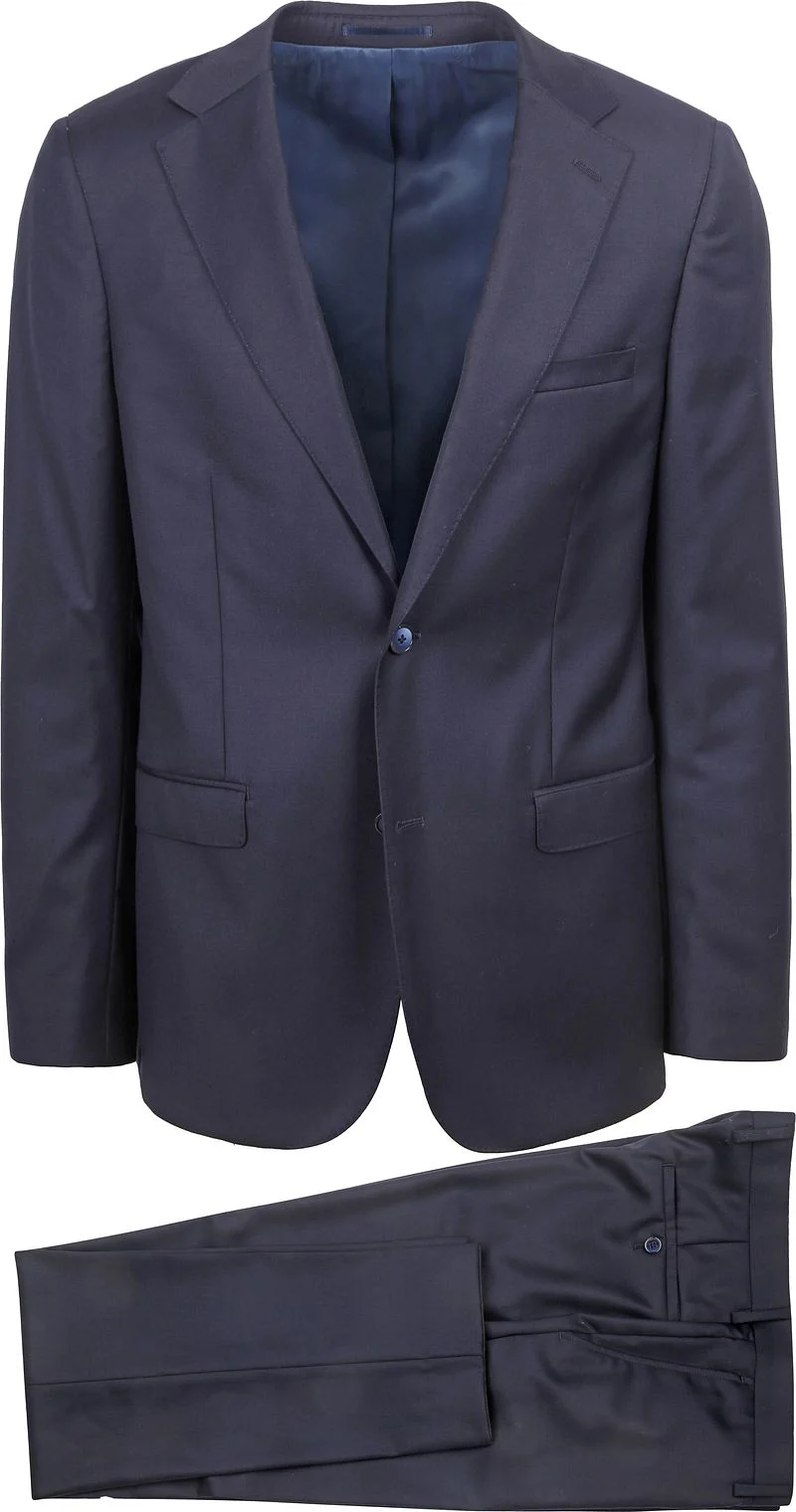 Suitable Suit Wool Navy - Größe 48 günstig online kaufen