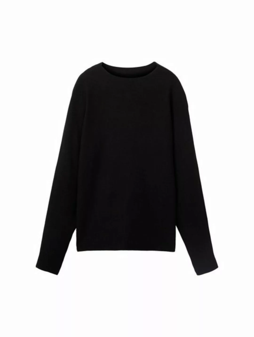 TOM TAILOR Denim V-Ausschnitt-Pullover im kurzen Schnitt günstig online kaufen