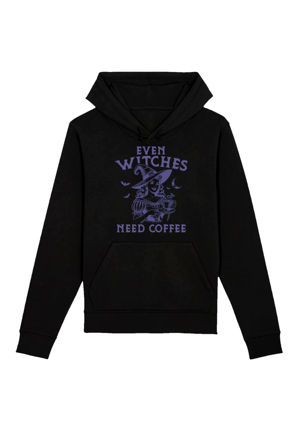 F4NT4STIC Kapuzenpullover "Halloween Witch even witches need coffee", Premi günstig online kaufen