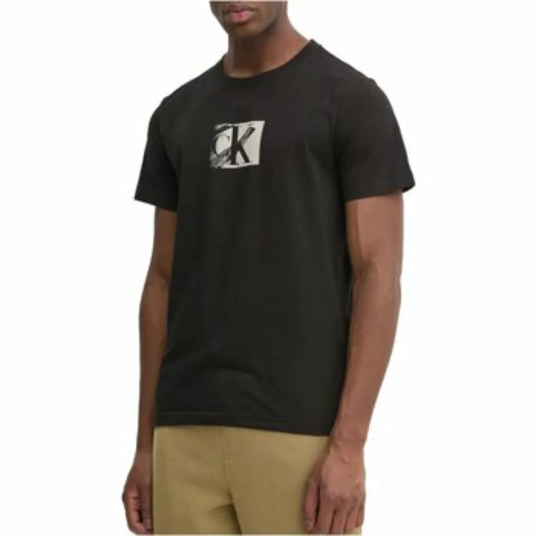 Calvin Klein Jeans Rundhalsshirt "SMALL CK BOX TEE", Logodruck günstig online kaufen