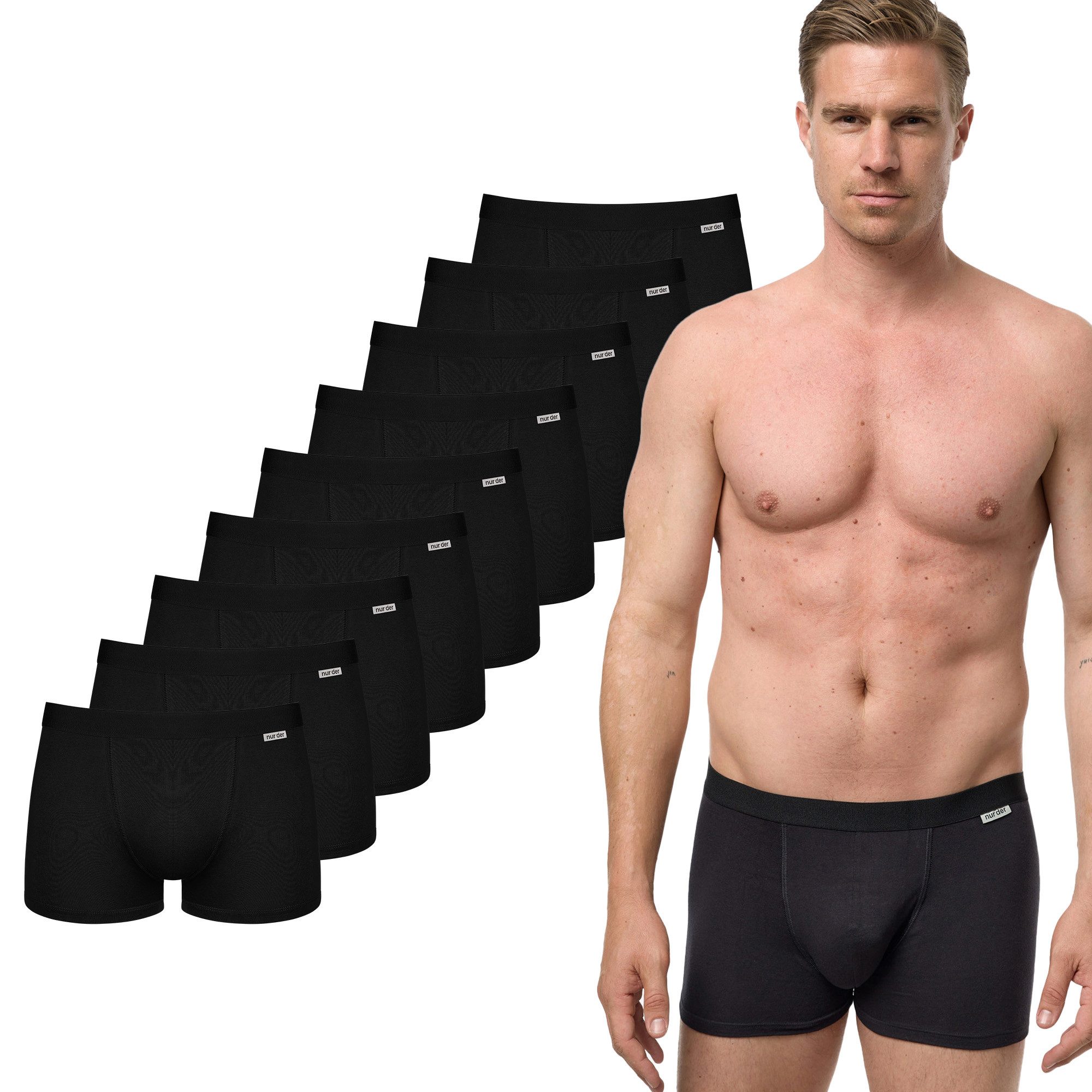 Nur Die Boxer Cotton Stretch Retroshorts günstig online kaufen