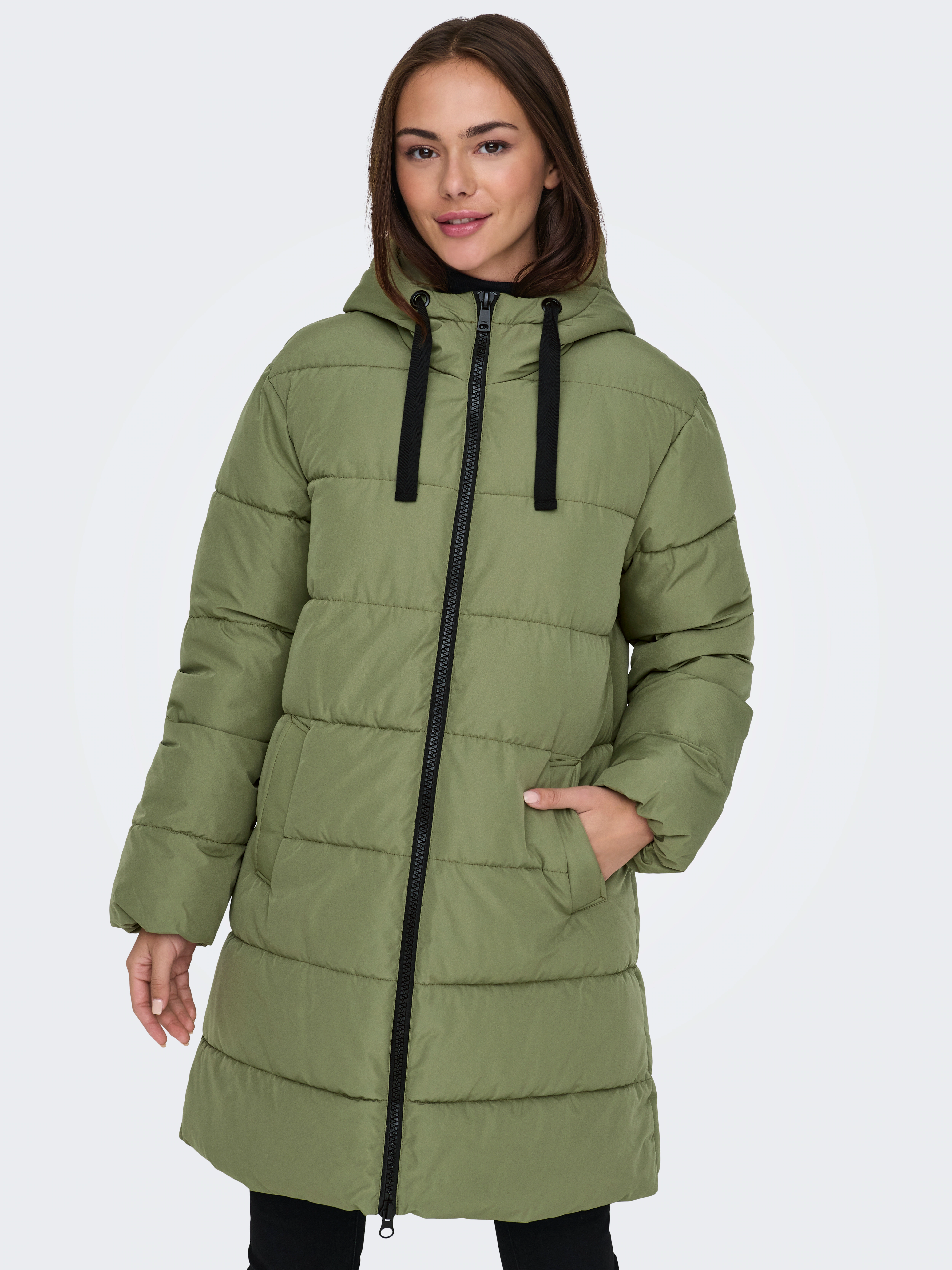 ONLY Steppmantel "ONLCLAIR PUFFER HOOD COAT OTW CC" günstig online kaufen
