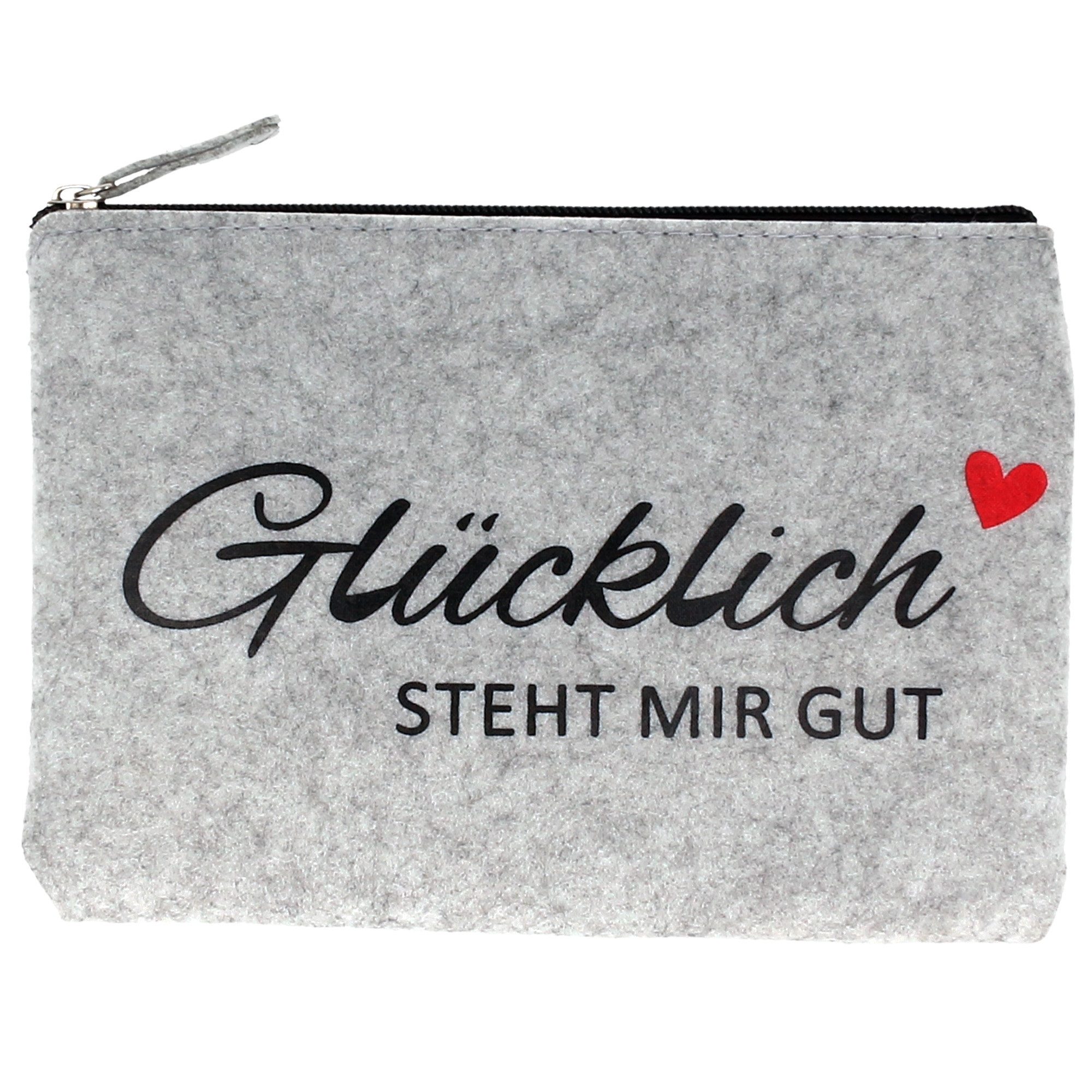 NOOR LIVING Kosmetiktasche aus Deko Filz günstig online kaufen