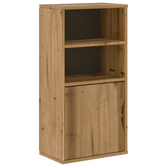 vidaXL Beistellschrank Beistellschrank ODDA 40x24x79 cm Massivholz Kiefer ( günstig online kaufen