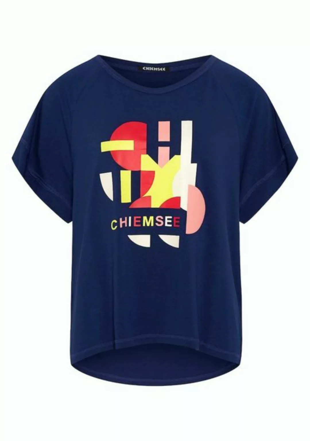 Chiemsee Print-Shirt T-Shirt im geometrischen Logo-Design 1 günstig online kaufen