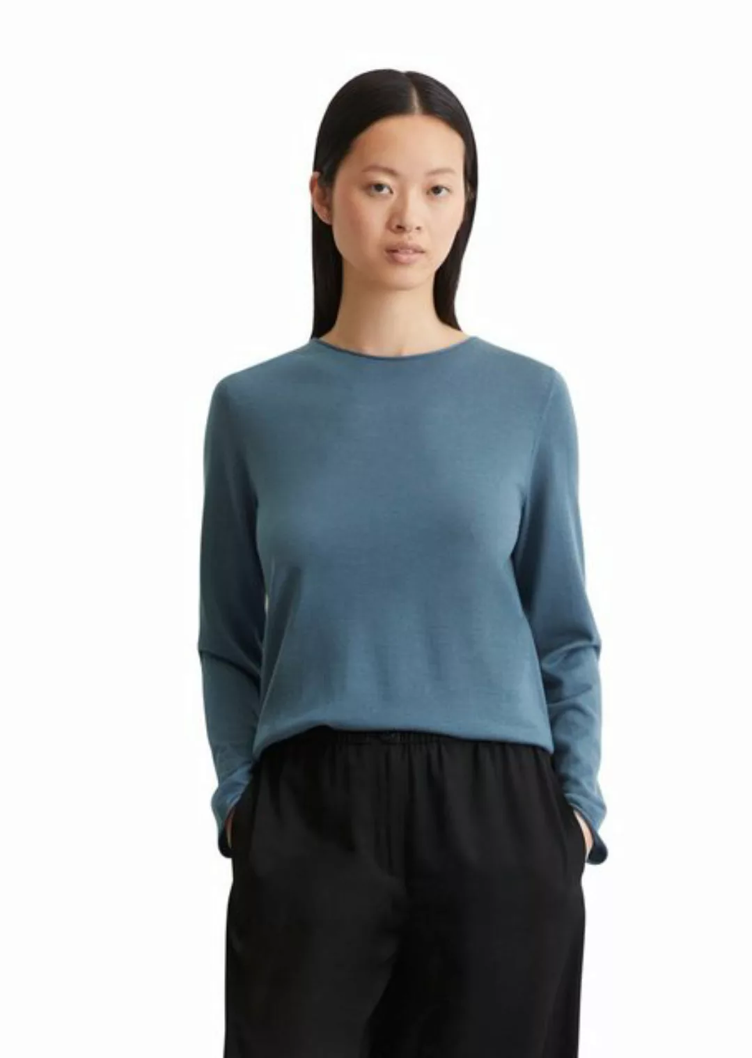 Marc O'Polo Strickpullover aus feiner Merinowolle günstig online kaufen