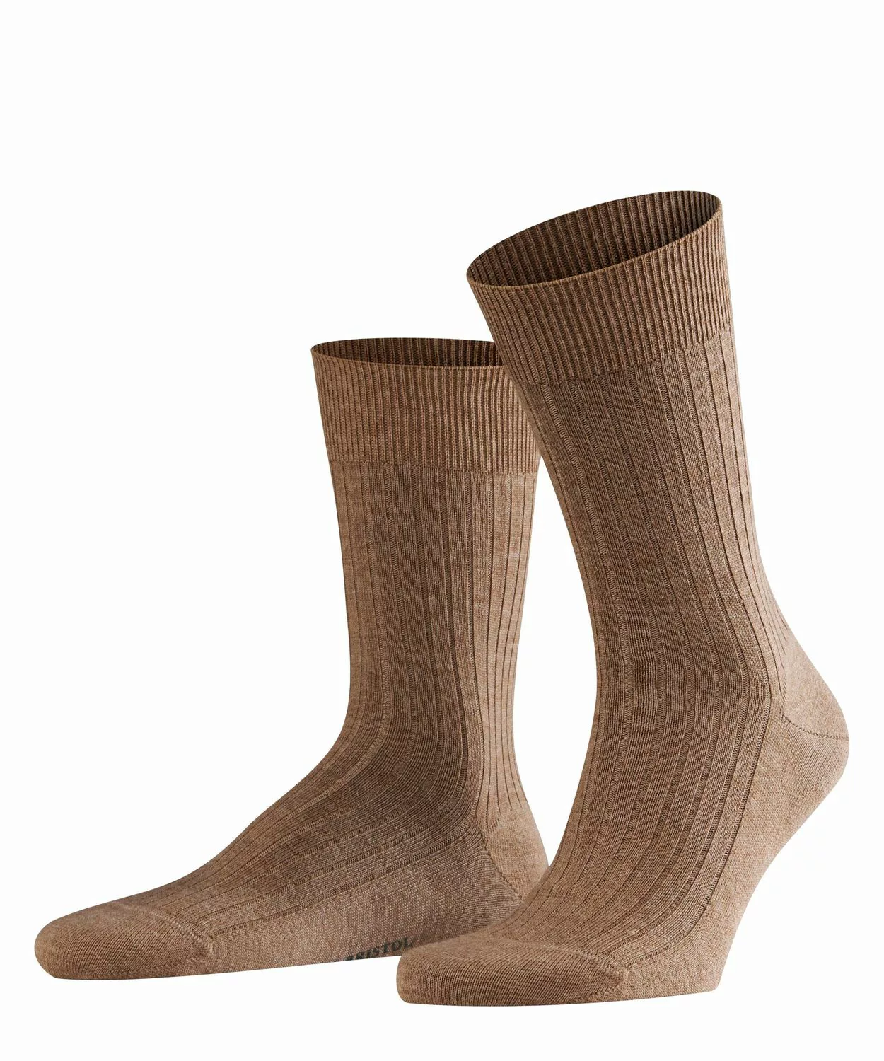 FALKE Bristol Pure Herren Socken, 45-46, Blau, Uni, Schurwolle, 14415-63700 günstig online kaufen