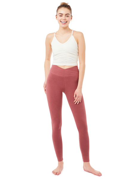 Yoga Leggings - High Rise Wrap - Aus Bio-baumwolle günstig online kaufen