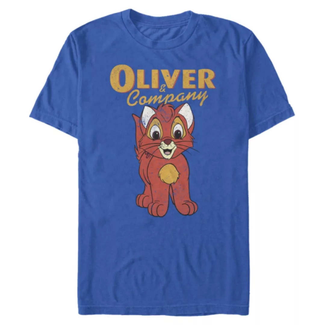 Disney - Oliver & Co. - Oliver Oliver - Männer T-Shirt günstig online kaufen