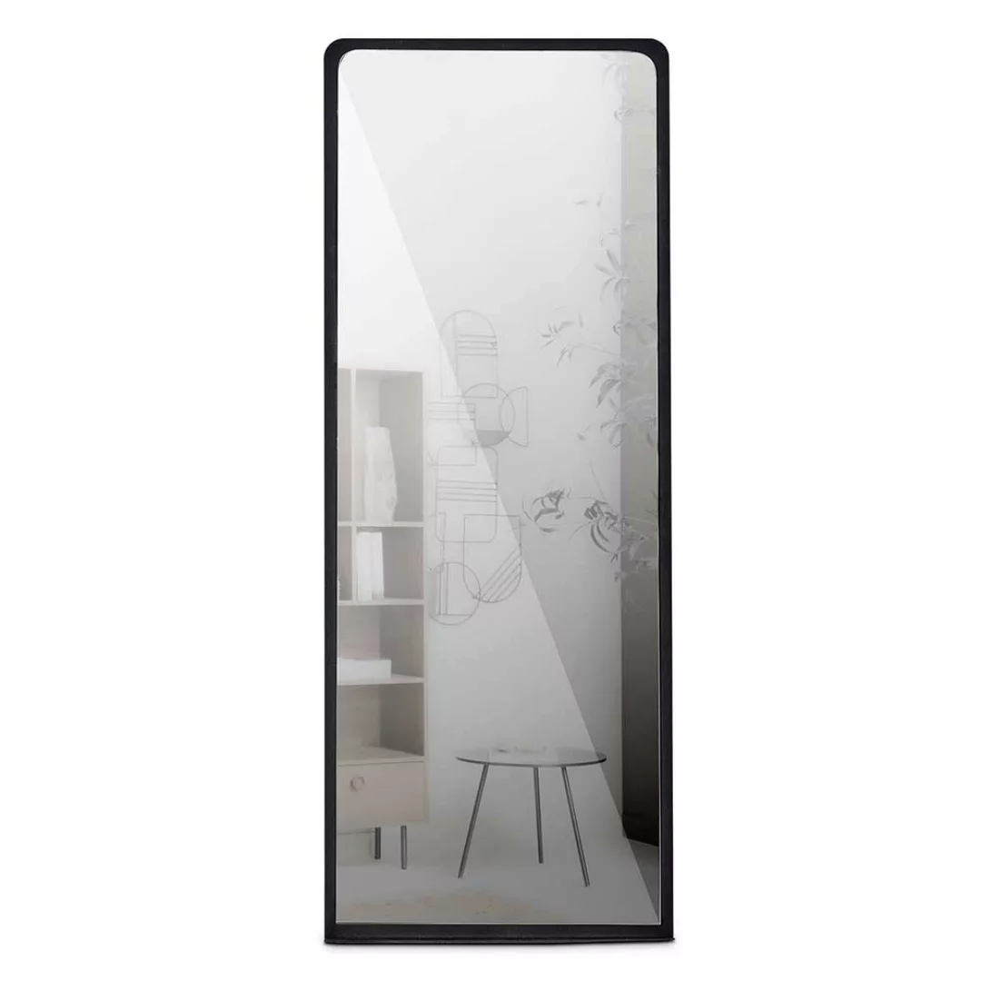 Spiegel mit Ablage Rahmen aus Metall Schwarz günstig online kaufen