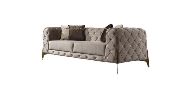 Villa Möbel Sofa Bari, 1 Stk. 3-Sitzer, Handmade Quality,strapazierfähiger, günstig online kaufen