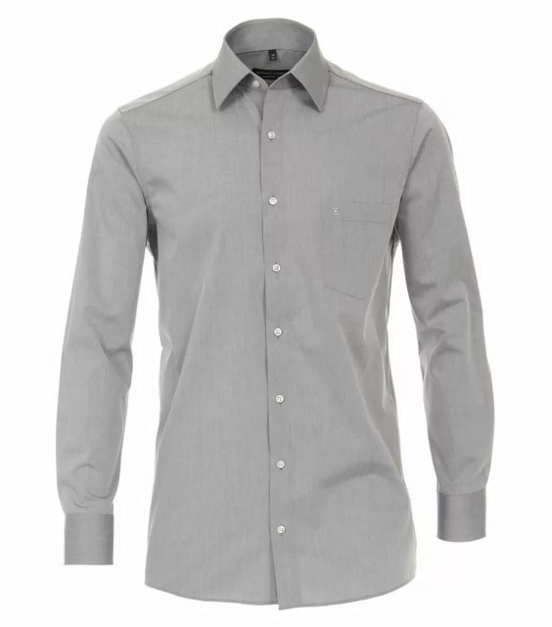 CASAMODA Langarmshirt Popeline Hemd uni 006050 günstig online kaufen