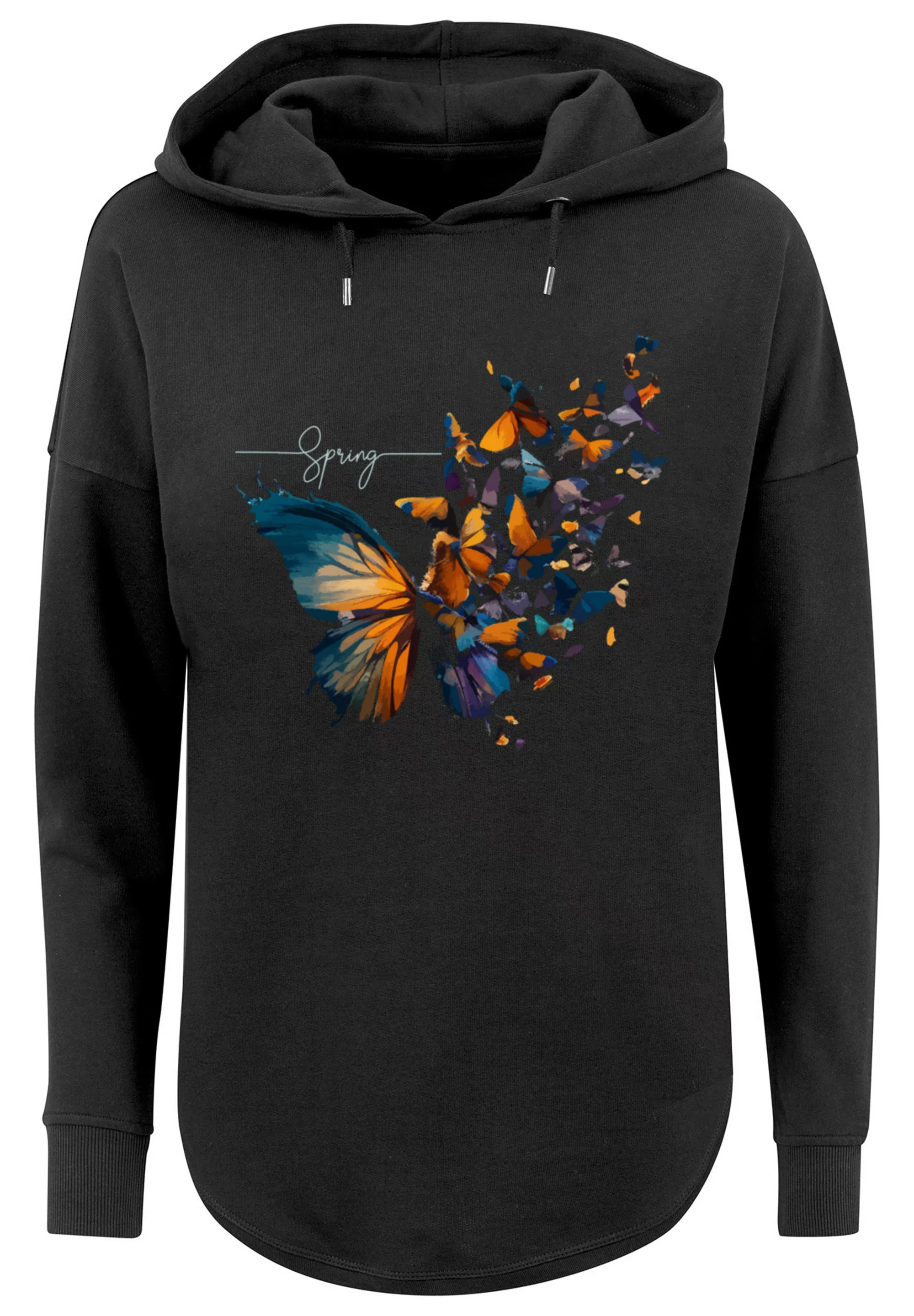 F4NT4STIC Kapuzenpullover "Schmetterling Frühling Oversize Hoodie", Print günstig online kaufen