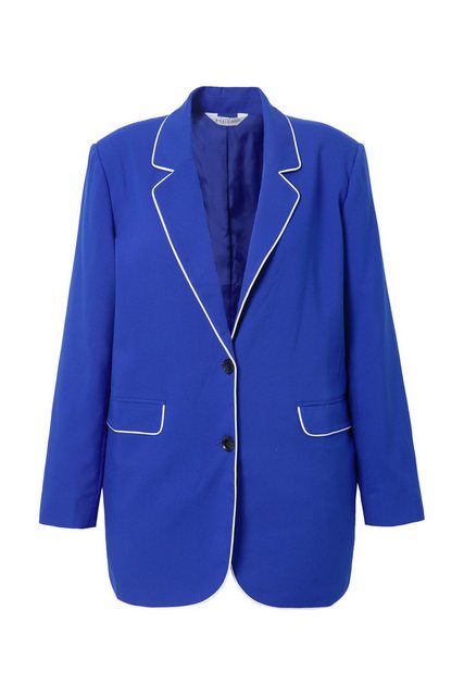 Studio Untold Blusenblazer Blazer Oversize Shape Piping günstig online kaufen