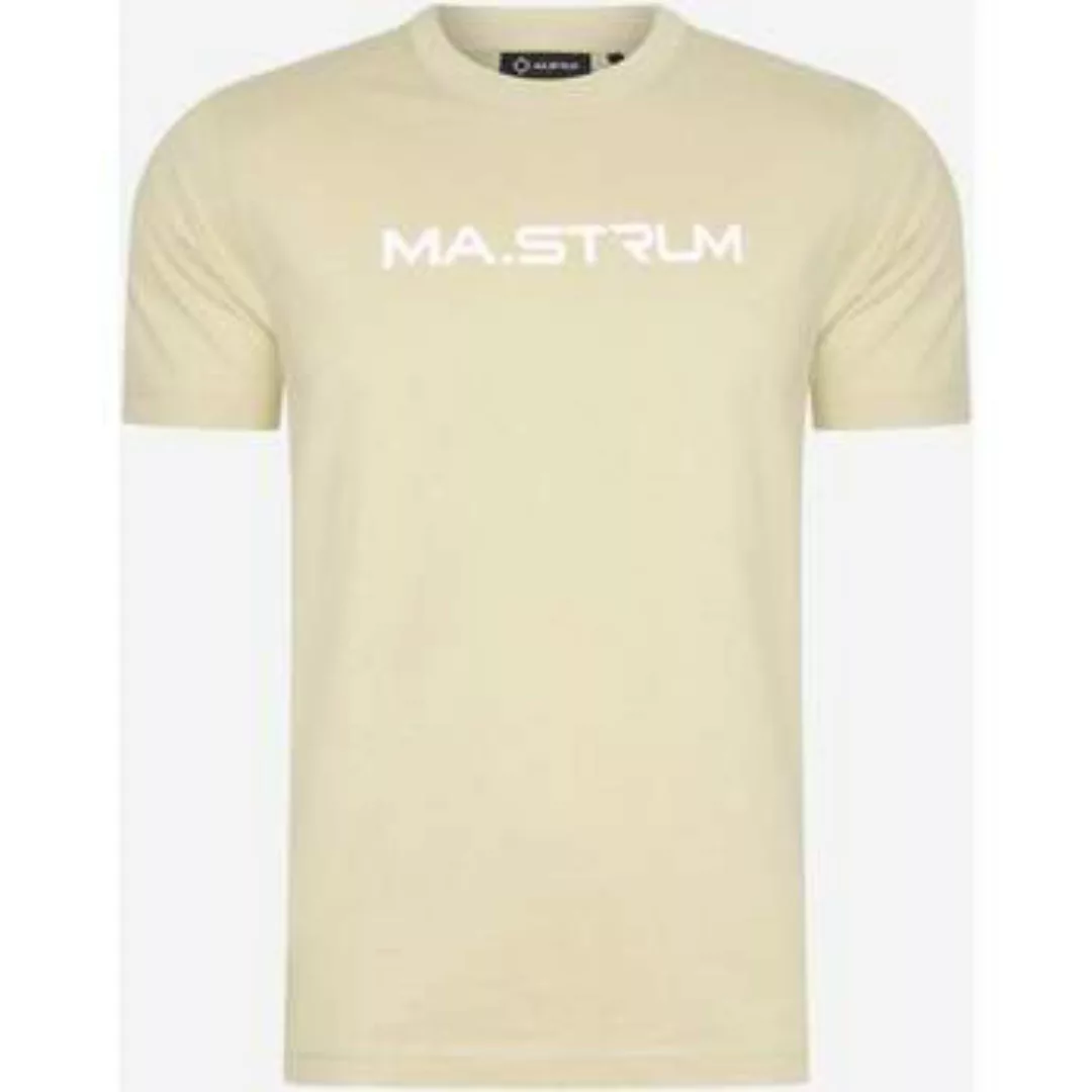 Ma.strum  T-Shirts & Poloshirts T-Shirt mit Brustprint – Asche günstig online kaufen