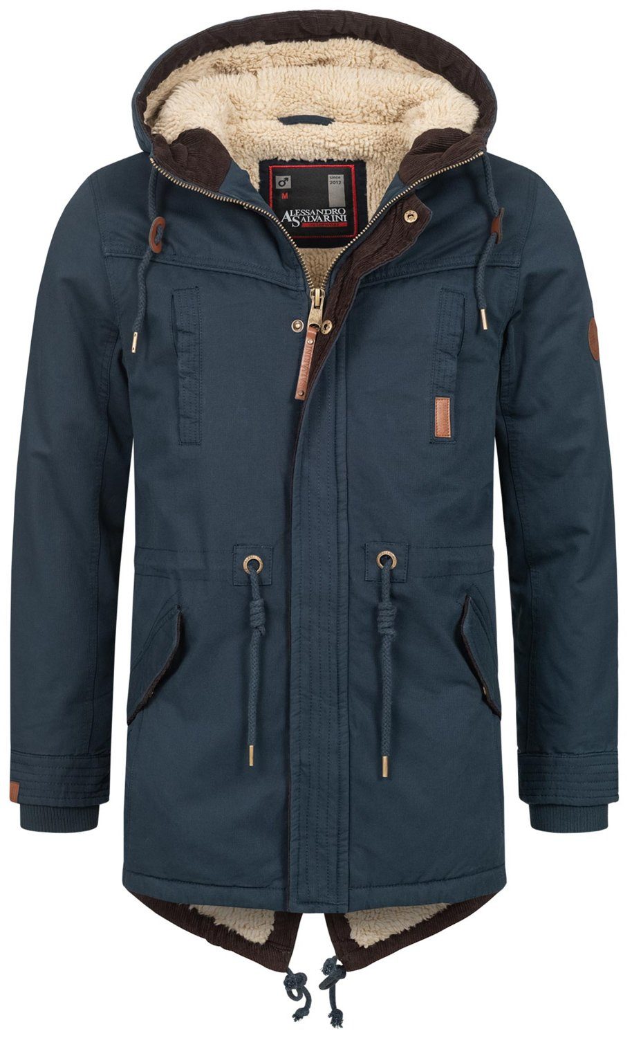 Alessandro Salvarini Winterjacke "ASMenara", mit warmem Teddyfell günstig online kaufen