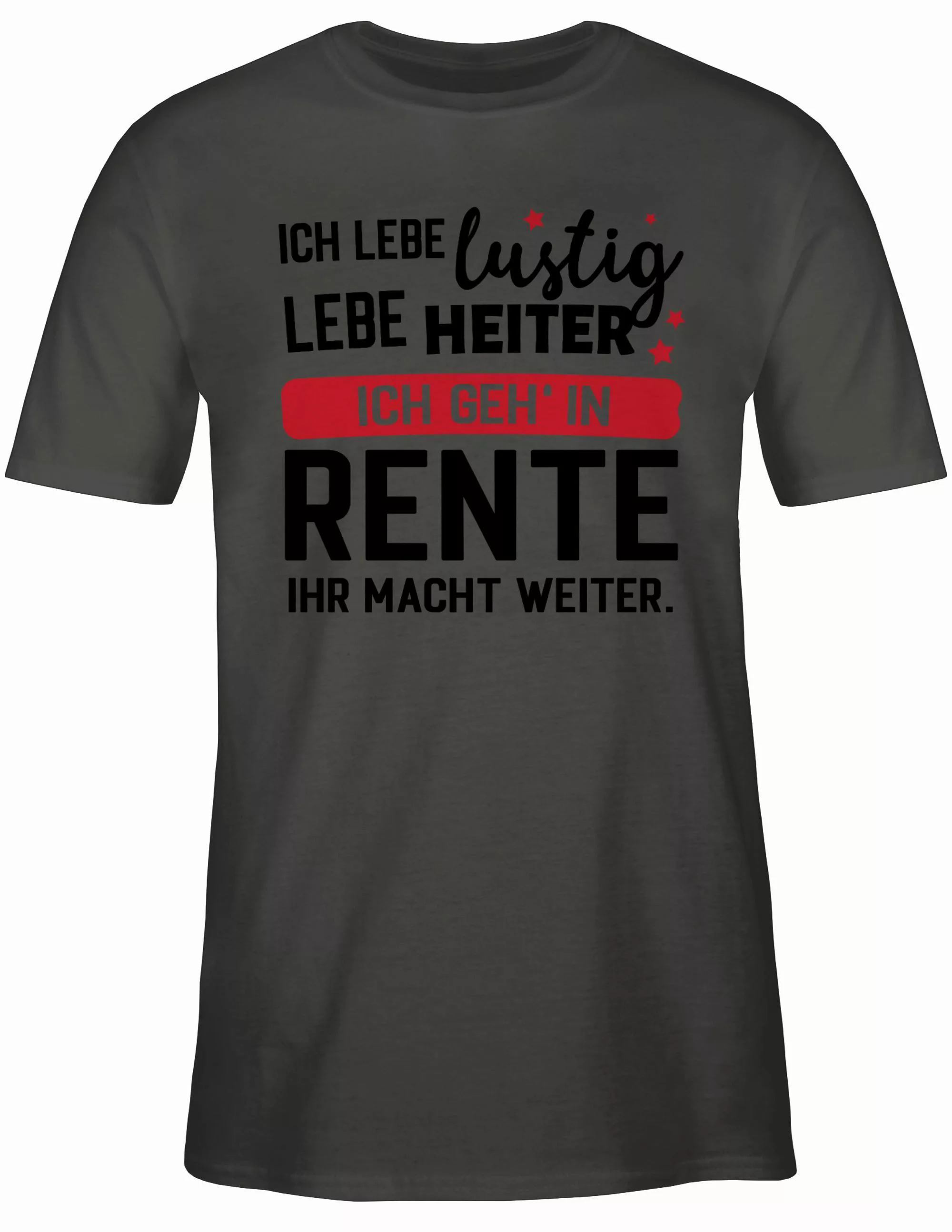 Shirtracer T-Shirt Ich geh in Rente günstig online kaufen