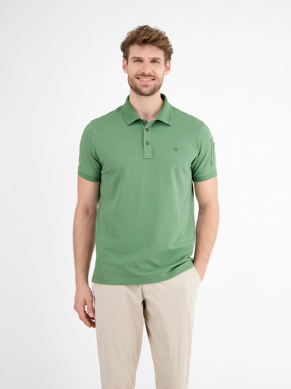 LERROS Poloshirt "LERROS Piqué-Poloshirt für Herren" günstig online kaufen