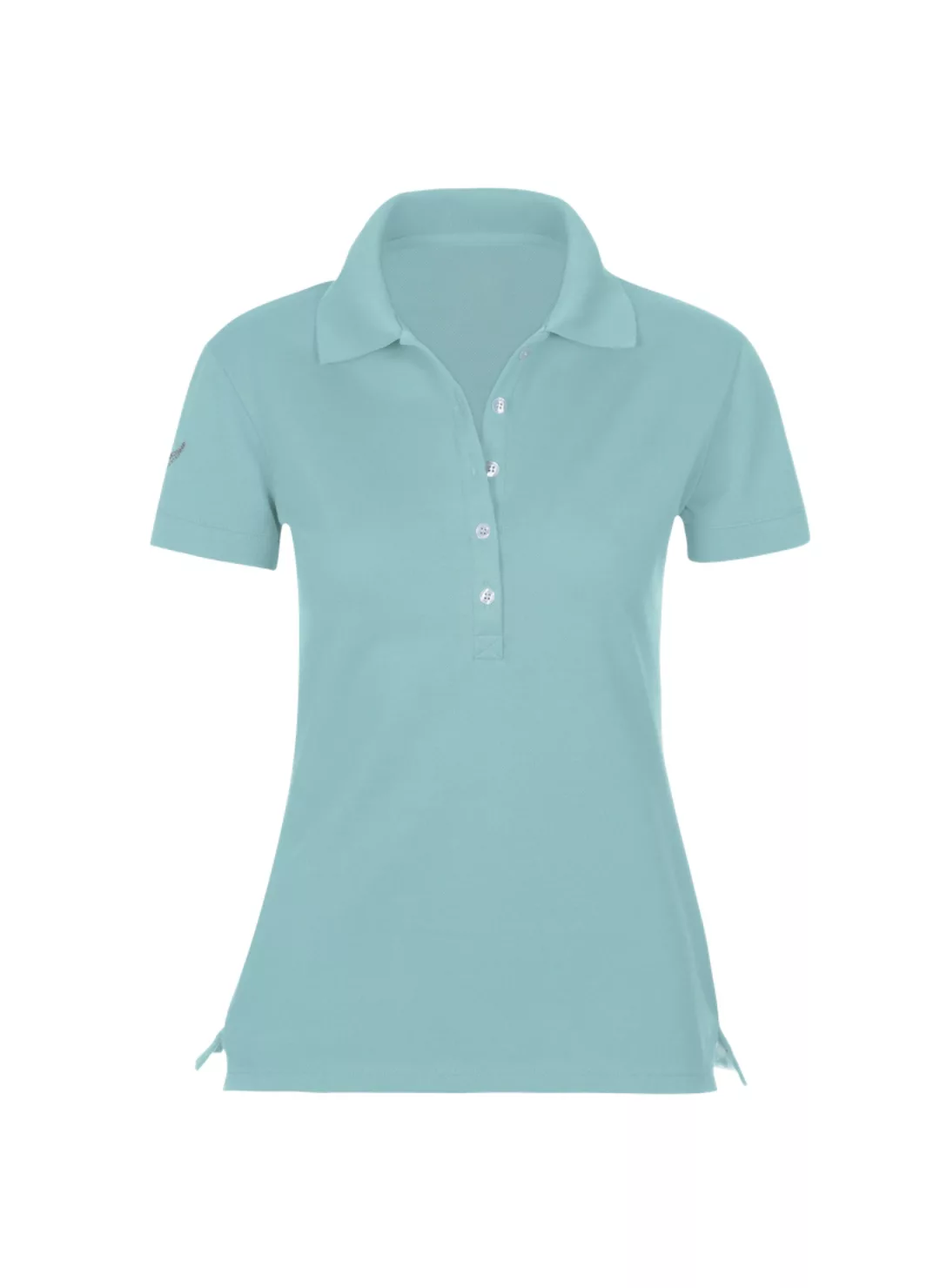 Trigema Poloshirt "TRIGEMA Poloshirt mit Kristallsteinen", (1 tlg.) günstig online kaufen