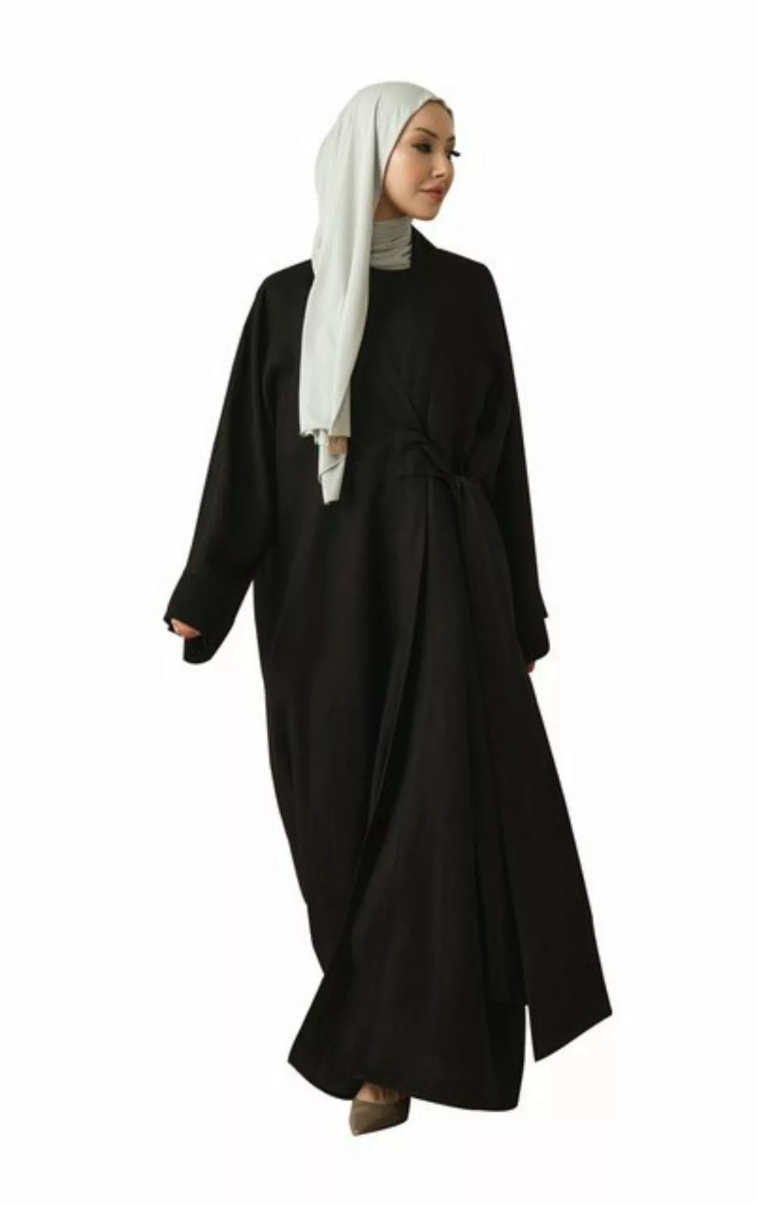 elf prive Langjacke Elf Prive Damen Abaya, Premium Qualität Leinen Abaya Fr günstig online kaufen