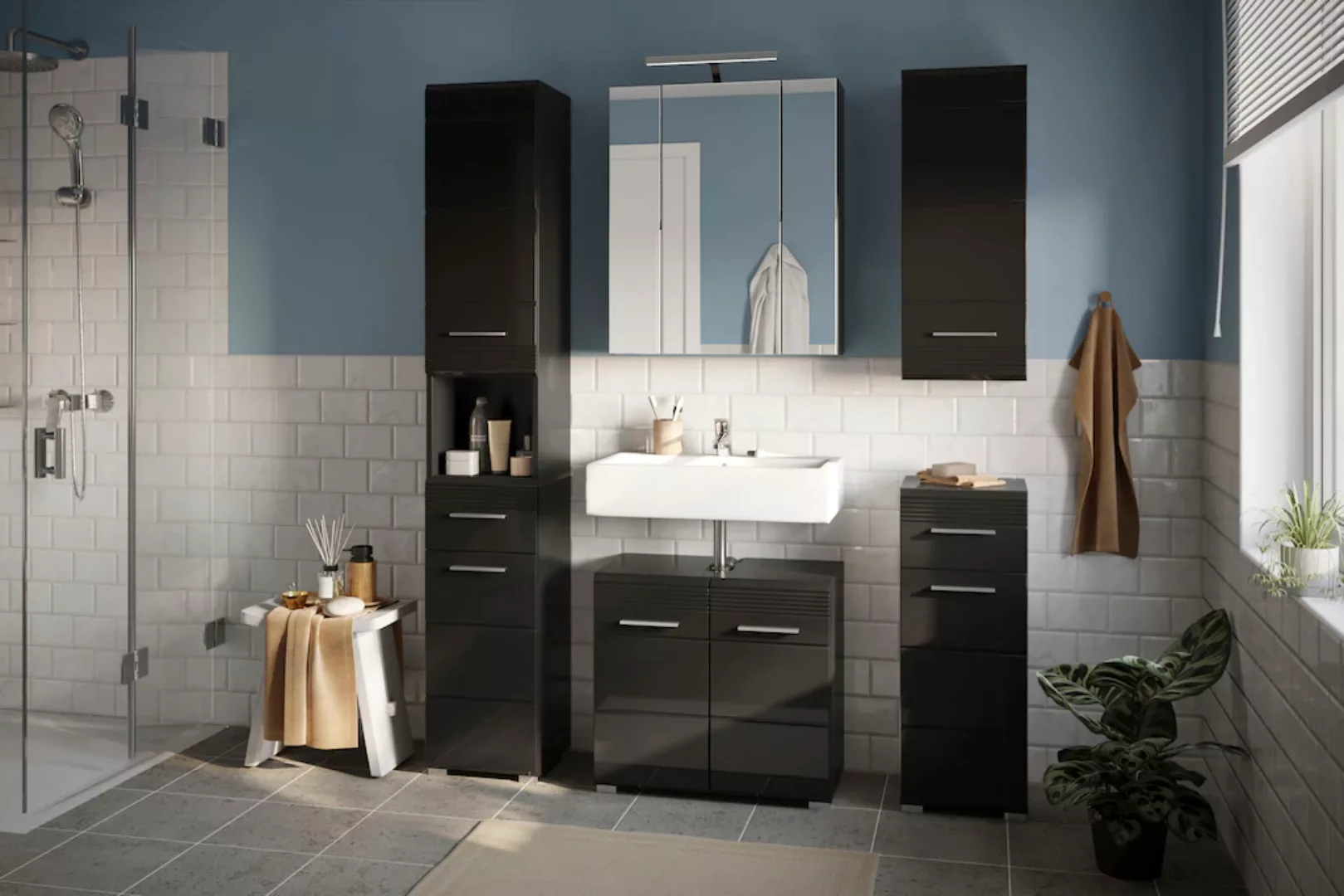 INOSIGN Badezimmerspiegelschrank "Malmö" günstig online kaufen