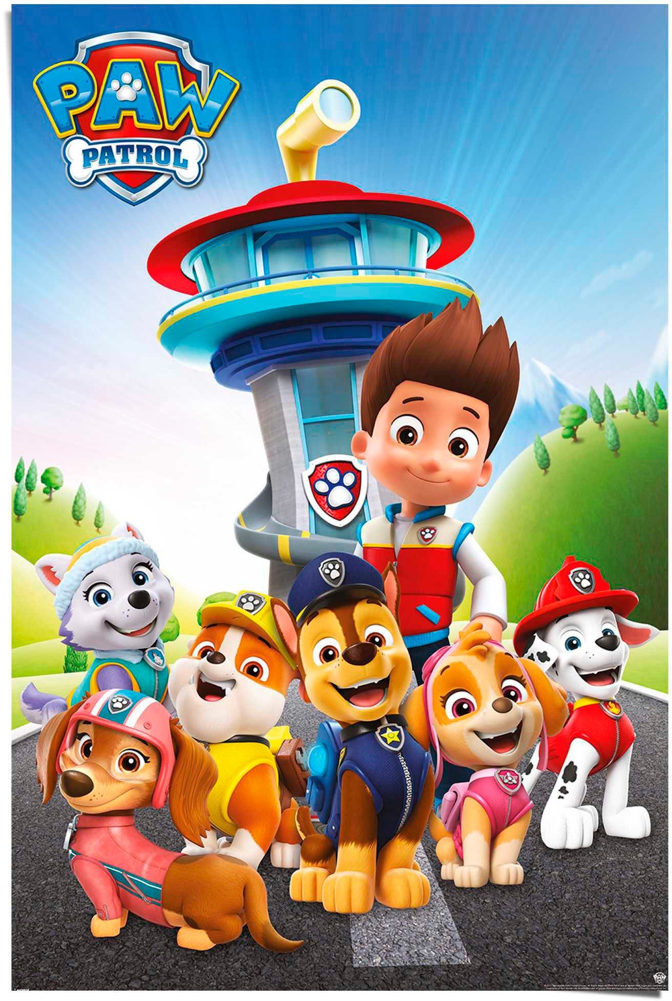 Reinders Poster "Paw Patrol team", (1 St.) günstig online kaufen
