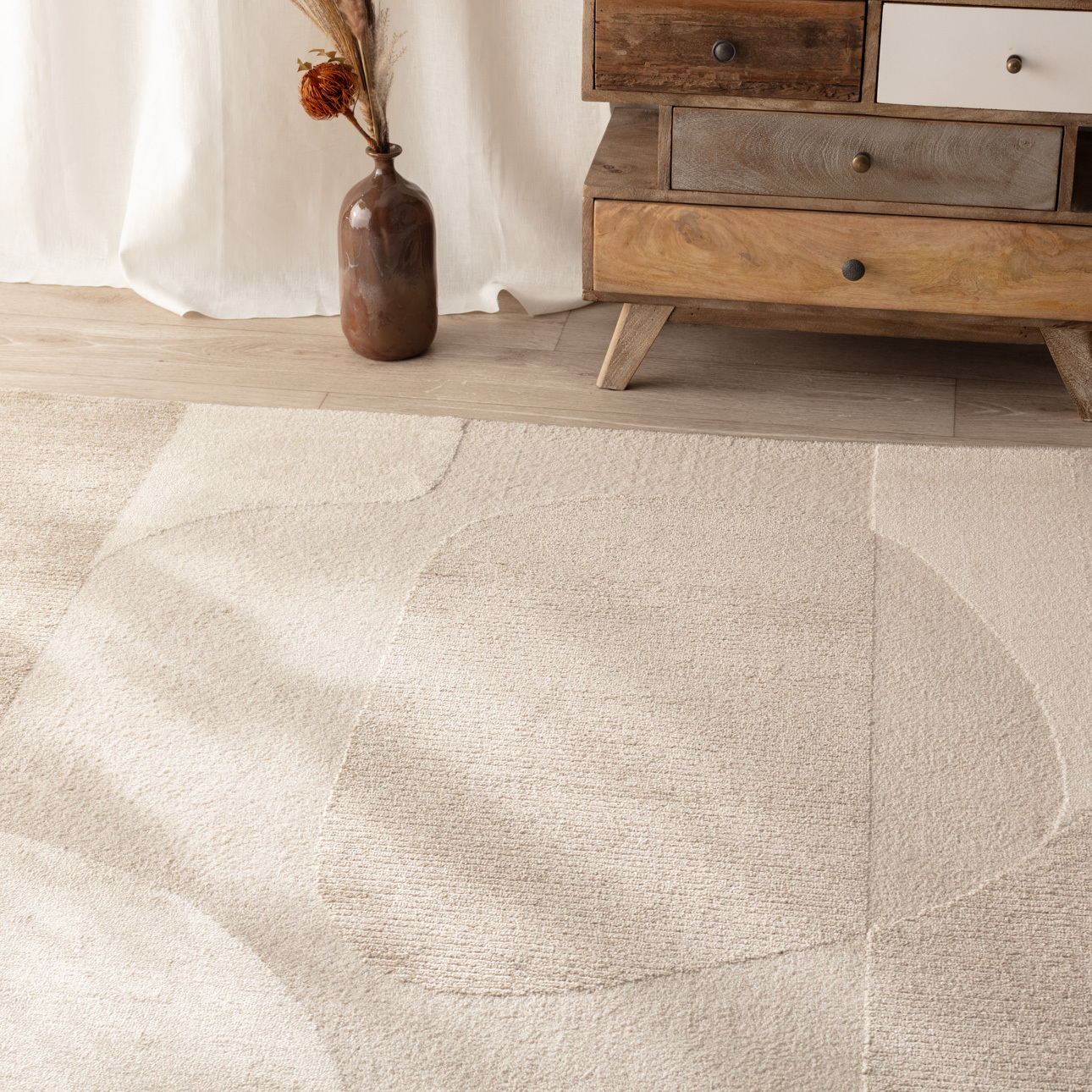 Teppich Mirelo cream/beige 160x230 cm, 160x230 cm günstig online kaufen