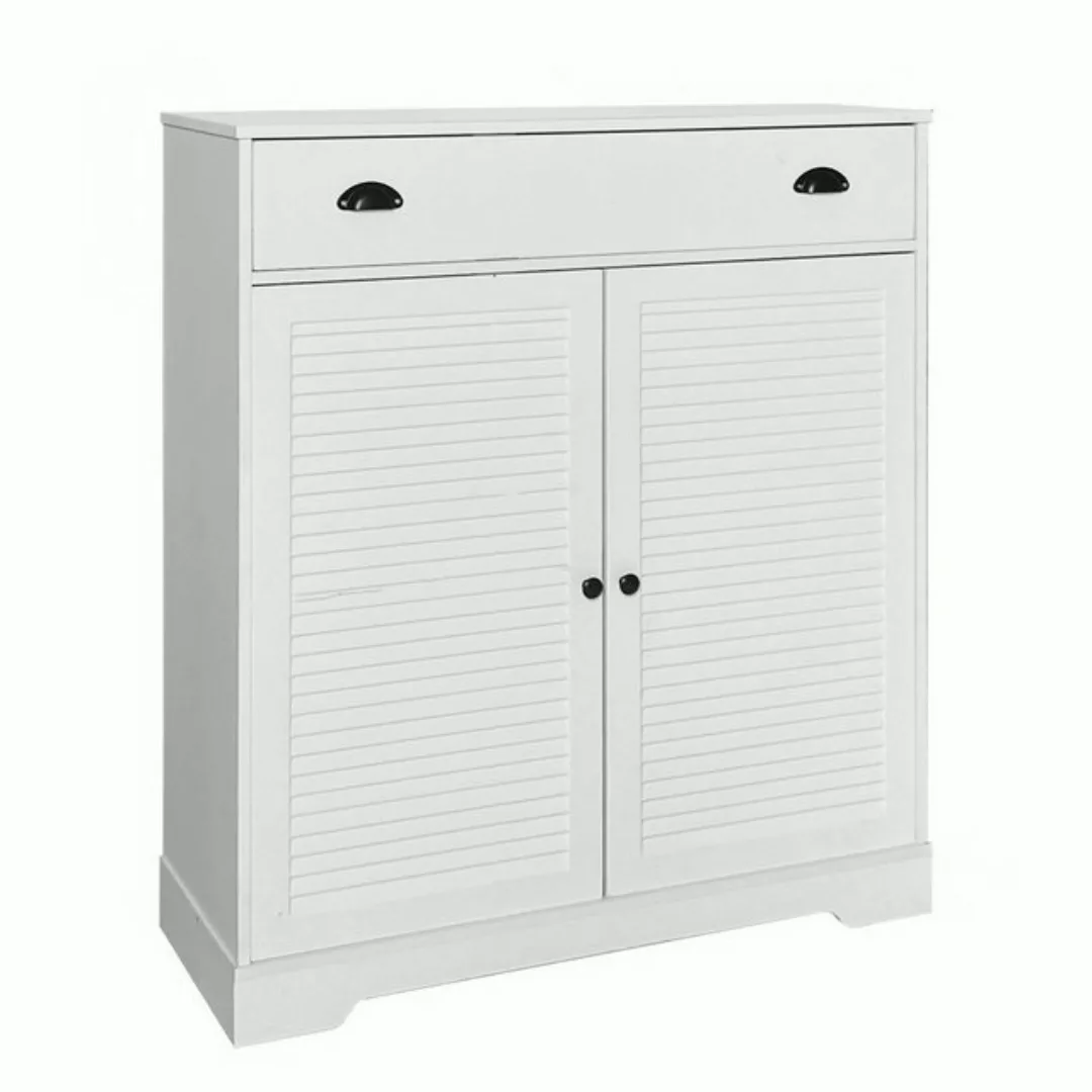 DOPWii Beistellschrank Sideboard Holzschrank mit 2 Türen,1 Schublade,93×110 günstig online kaufen