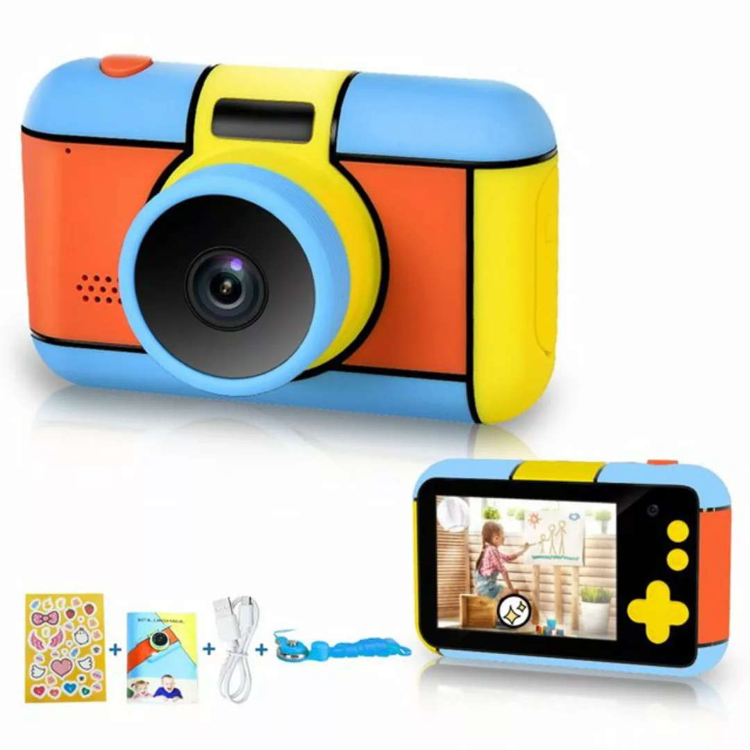 Kind Ja Kameras für Kinder, Spielzeugkamera,2,4 Zoll, Spielzeug, 32 Megapix günstig online kaufen