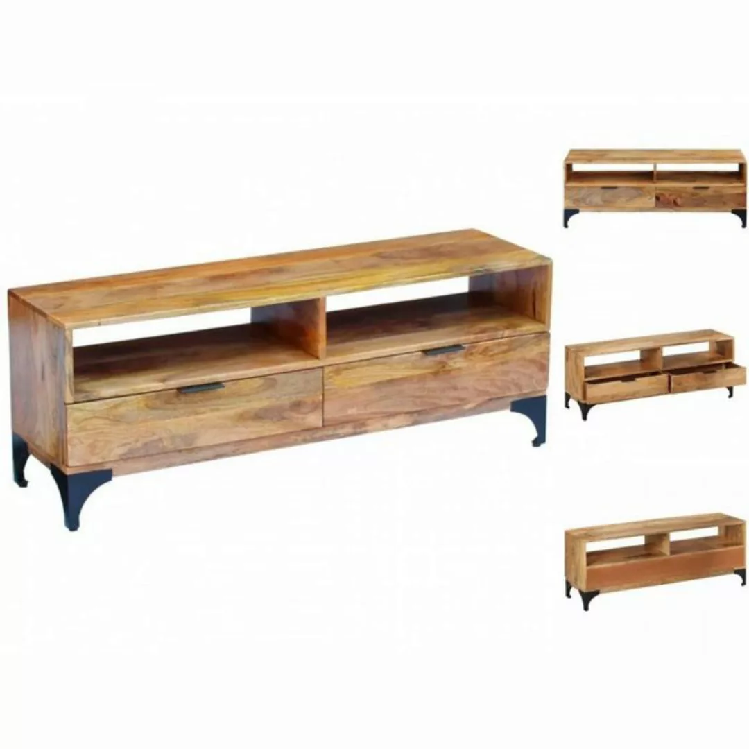 Fernsehtisch Mangoholz 120x35x45 Cm günstig online kaufen