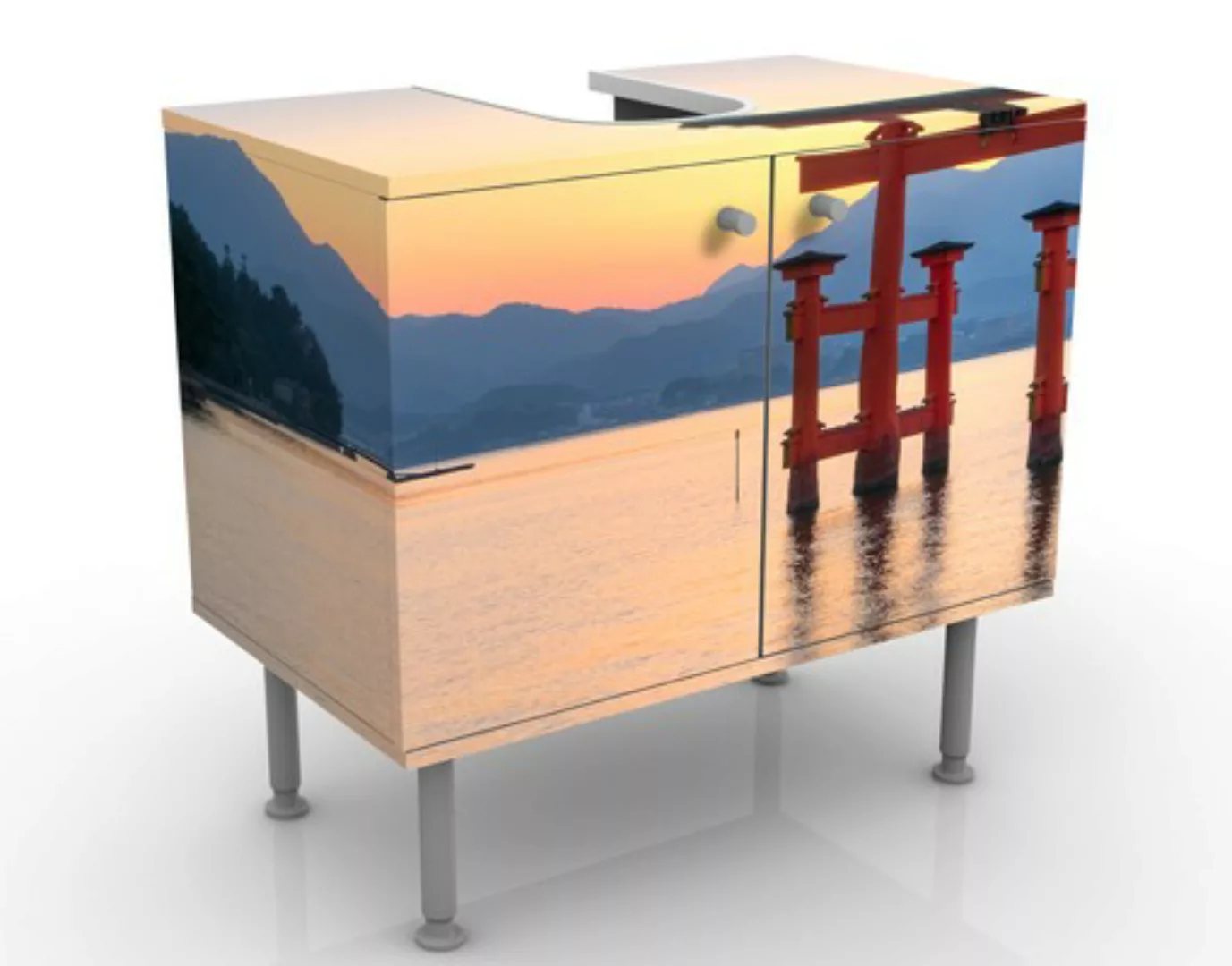 Waschbeckenunterschrank Torii am Itsukushima günstig online kaufen