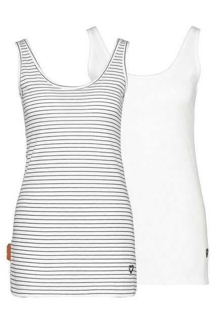 Alife & Kickin T-Shirt "JenAK B Top Doublepack Damen Tanktop, Shirt, T-Shir günstig online kaufen