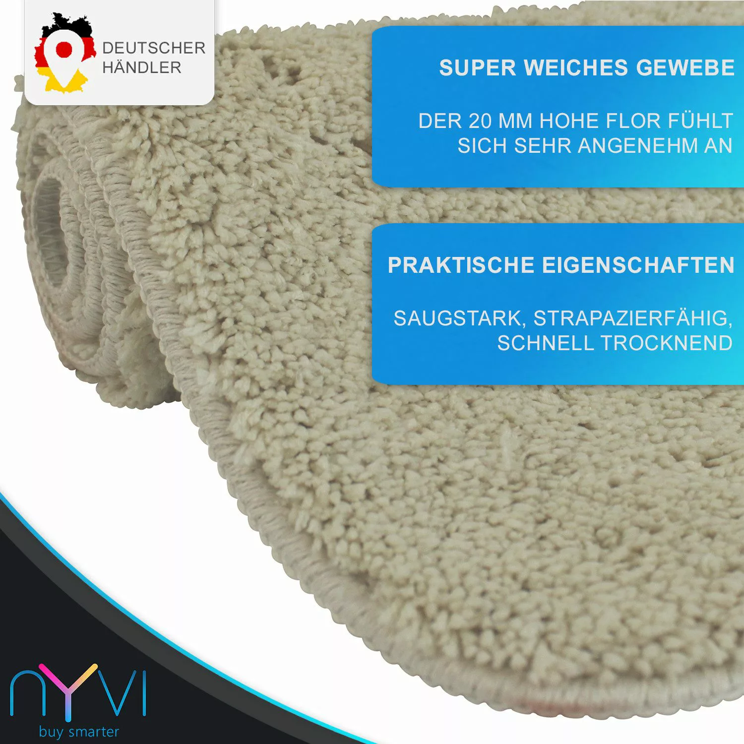 NYVI Badematte WC Vorleger NYVISpa Lasalle günstig online kaufen