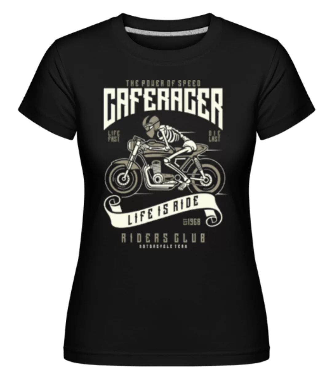 Speed Of Caferacer · Shirtinator Frauen T-Shirt günstig online kaufen