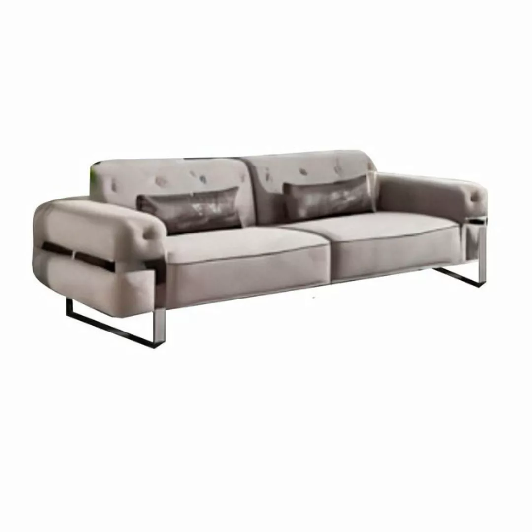 Xlmoebel 3-Sitzer Wohnzimmer Dreisitzer Design Sofa 3 Sitzer Polster Couch günstig online kaufen