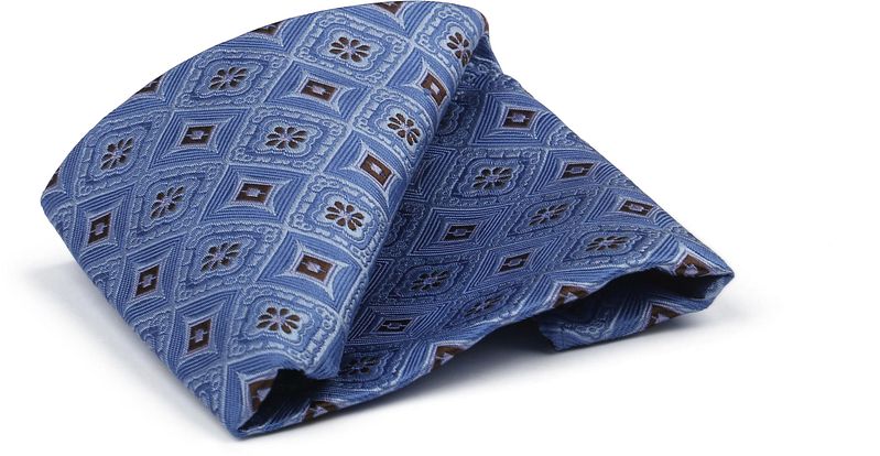 Suitable Seidenkrawatte Druck Blau - günstig online kaufen