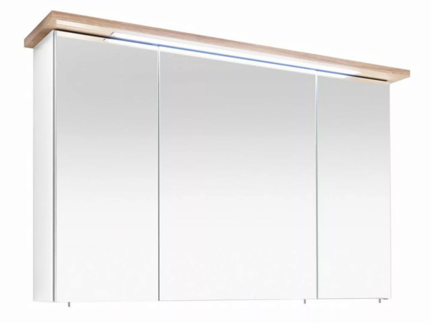 Pelipal Spiegelschrank Kranz Riviera Eiche 115 cm mit Softclose Türen günstig online kaufen